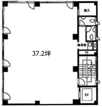 八重洲アングル6F 間取り図