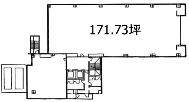 ACN芝大門ビル9F 間取り図