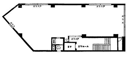 川原ビル1F 間取り図