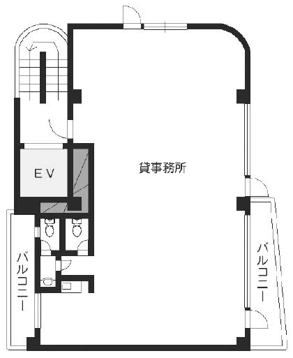 第2弥助ビル5F 間取り図