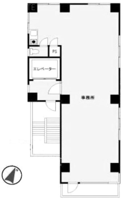 九段ベストビル5F 間取り図