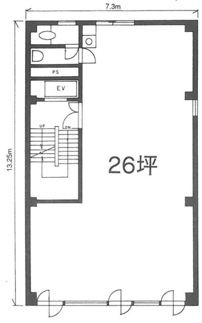 丸和ビル2F 間取り図