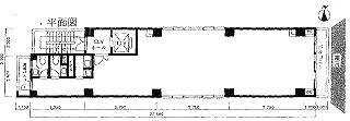 坂野ビル5F 間取り図