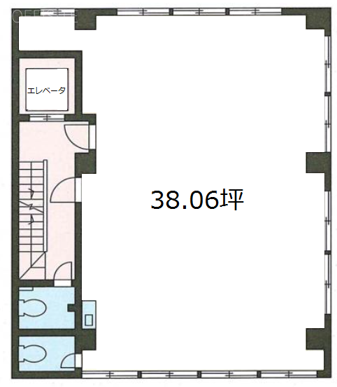 千代田第一ビル6F 間取り図