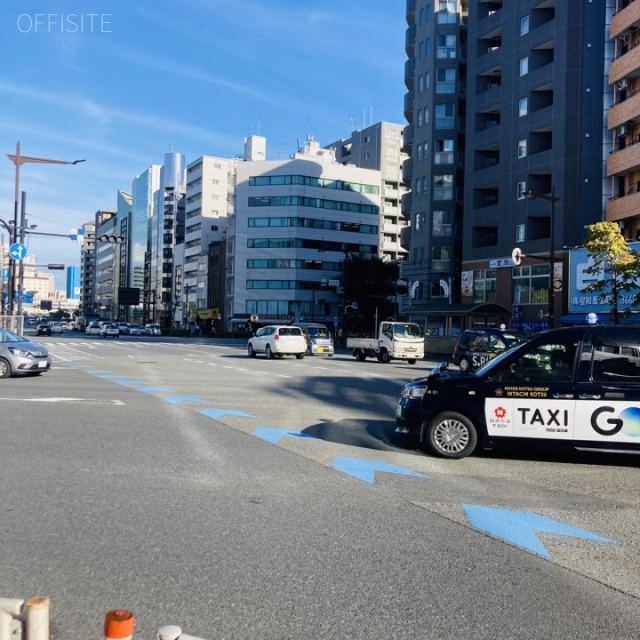 三井住友銀行浅草橋南ビル ビル前面道路 京葉道路