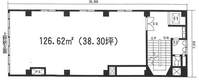 第一吉澤ビル2F 間取り図