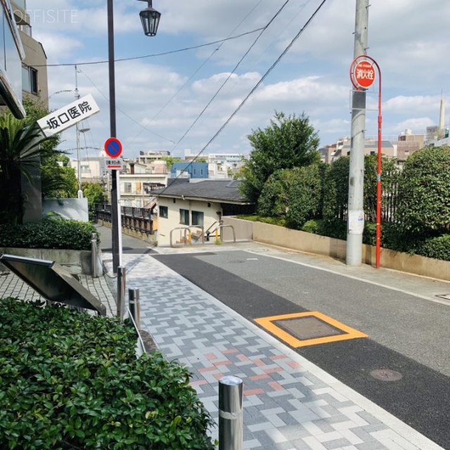 本郷フジビル ビル前面道路
