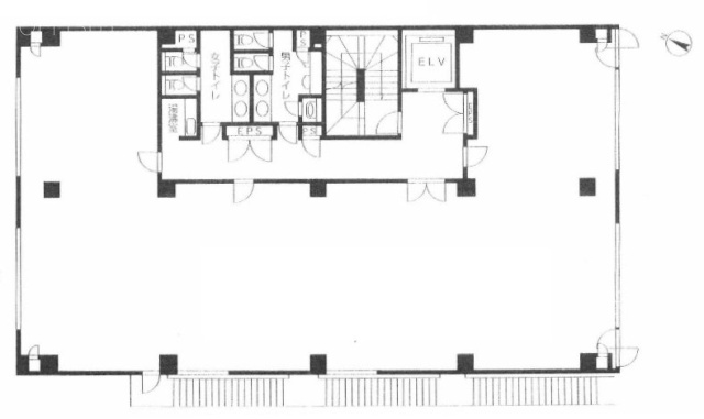五番町片岡ビル4F 間取り図