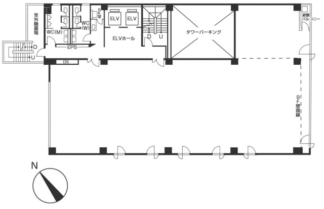 新横浜第一ビル9F 間取り図