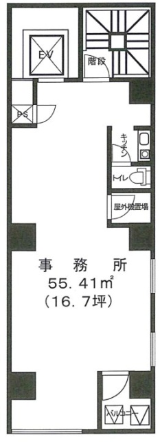 銀座NHビル8F 間取り図