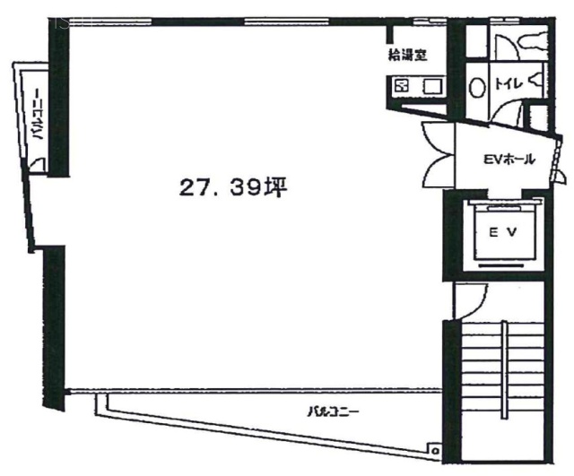 RABANKAⅢビル5F 間取り図