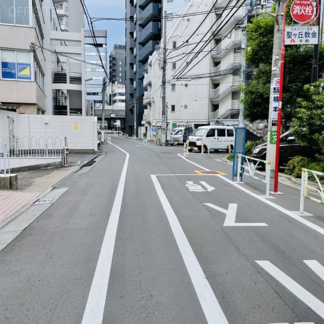 渋谷TSKビル ビル前面道路