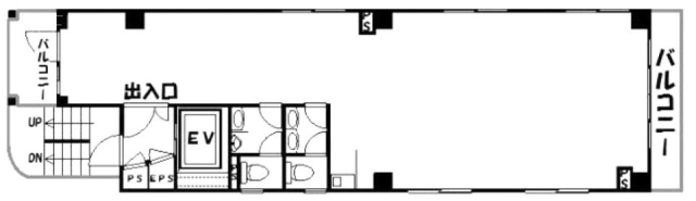 キヨミヤビル4F 間取り図