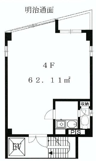 助川ビル1F 間取り図