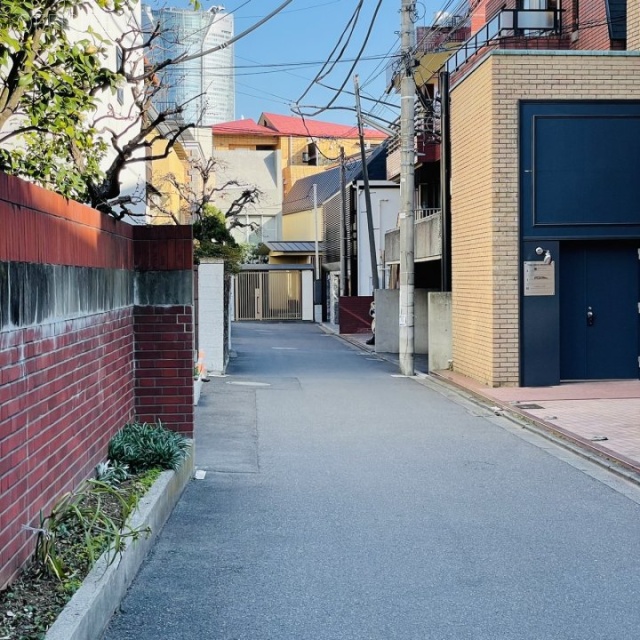 東京インテリア青山ビル(北館) 前面道路