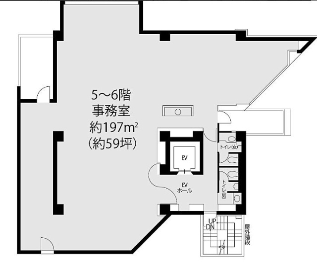 KDX南青山ビル6F 間取り図