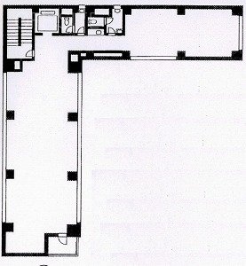 サクセス泉岳寺ビル7F 間取り図