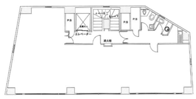 光丘四谷ビル9F 間取り図