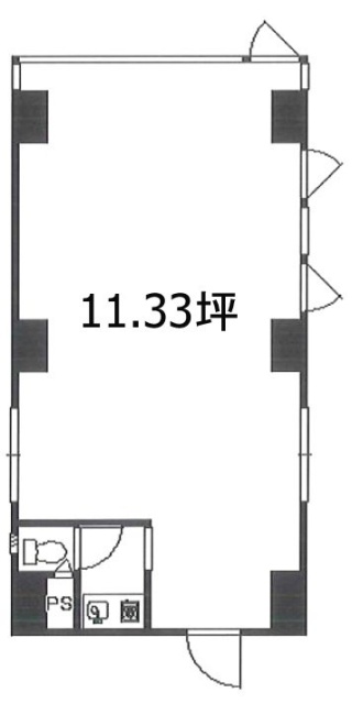ルート池袋第3ビル1F 間取り図