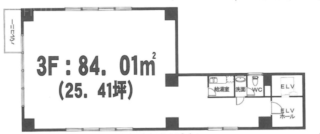 村山ビル3F 間取り図