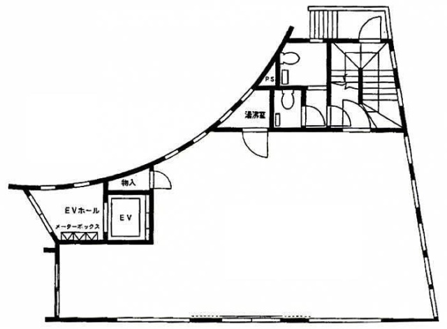 MH代々木上原ビル4F 間取り図