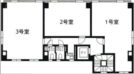 第7江波戸ビル101 間取り図