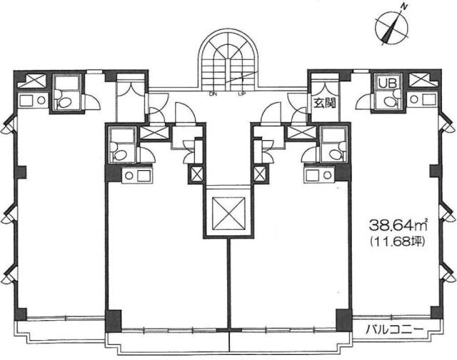 スペース西新宿3F 間取り図