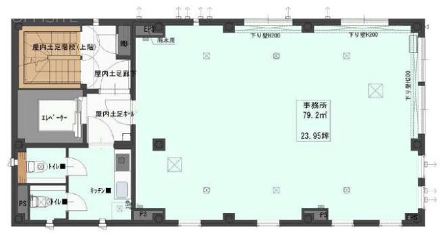 開成ビル3F 間取り図