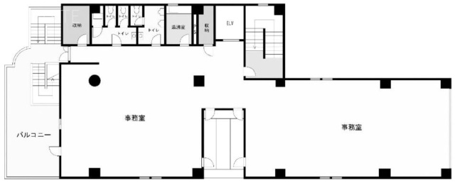 大門MTビル3F 間取り図