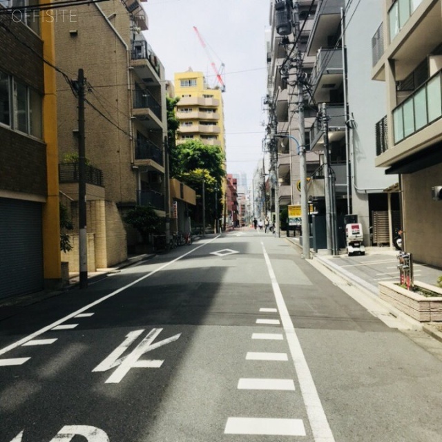 長田屋ビル ビル前面道路