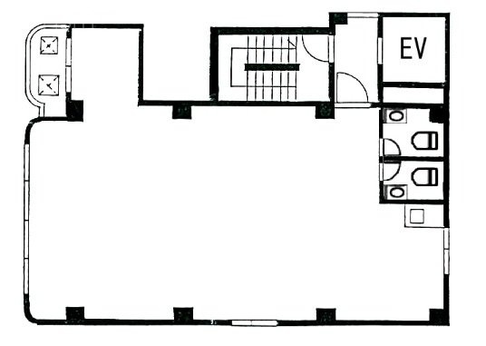 香取ビルアネックス4F 間取り図