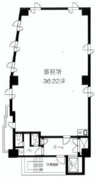 一番町MYビル3F 間取り図