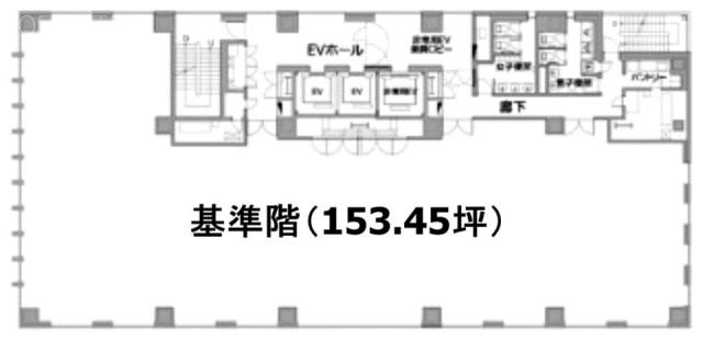 東山(とうざん)ビル10F 間取り図