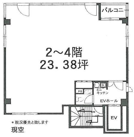オーアイ東日本橋2F 間取り図