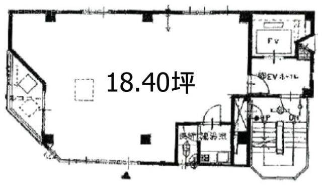 増田ビル4F 間取り図