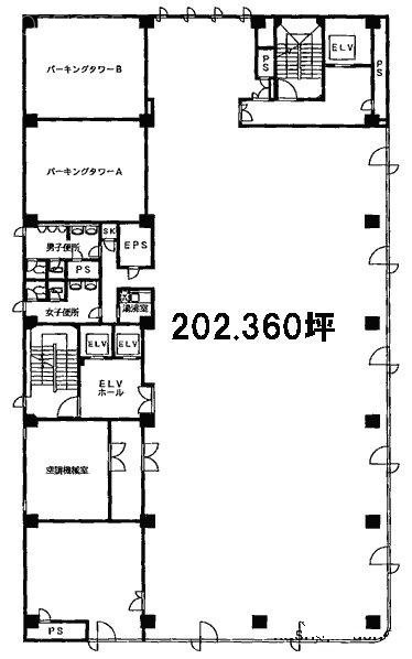 HF横浜山下ビル4F 間取り図