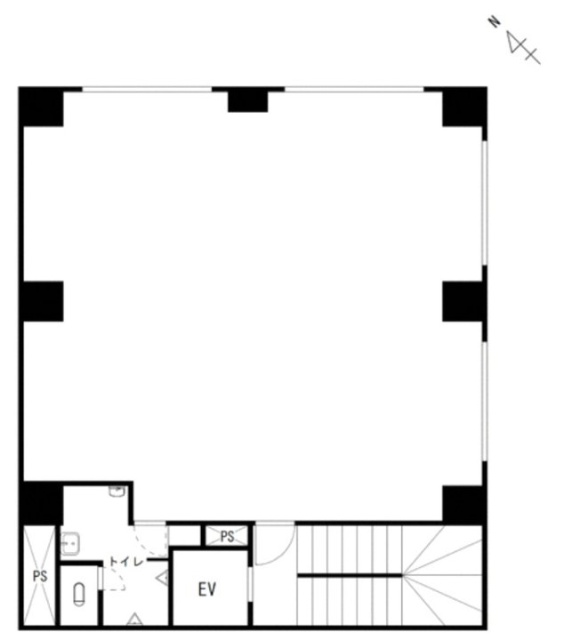 ラヴィーナ新橋3F 間取り図