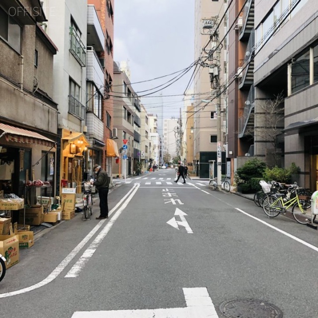 水天宮MYビル ビル前面道路