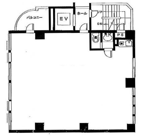 ベルブライトビル3F 間取り図