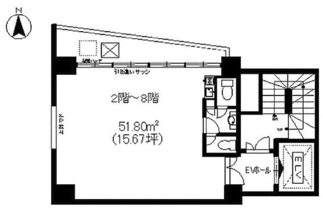 新第一福井ビル3F 間取り図