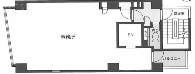 SCビル赤坂6F 間取り図