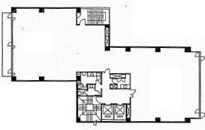 MID日本橋堀留町ビル3F 間取り図