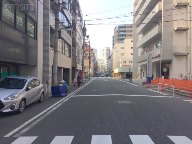 インターバンク水道橋ビル ビル前面道路