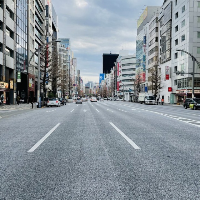 浜田ビル ビル前面道路
