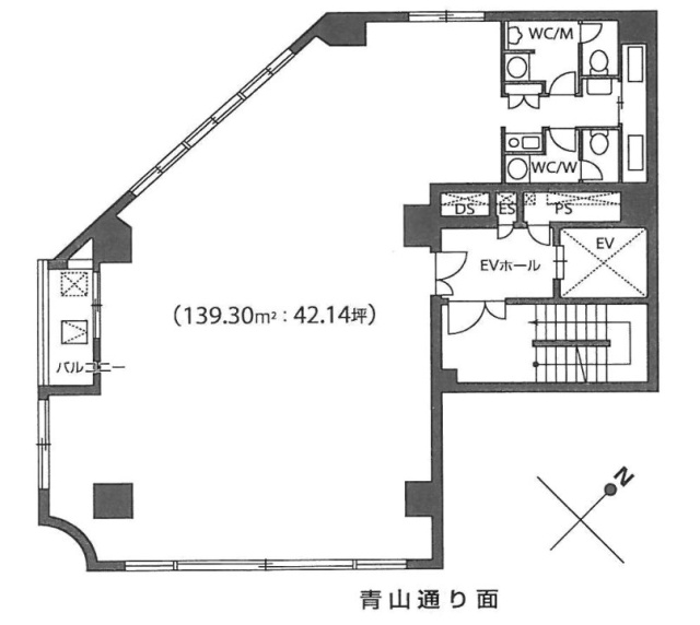 はる木ビル1F 間取り図