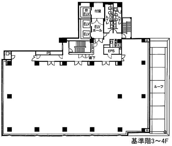 KDX西新橋ビル11F 間取り図