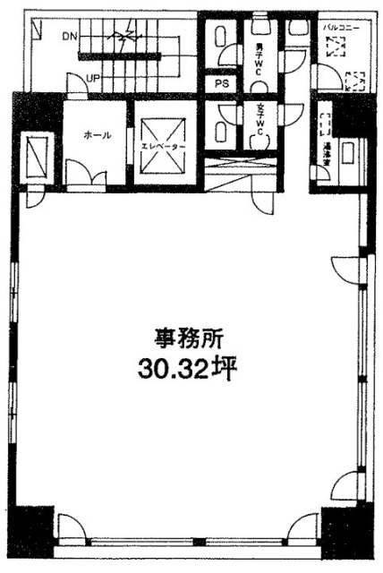 東京雄星ビル4F 間取り図