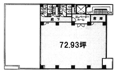 東信高輪ビル1F 間取り図