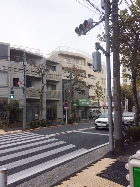 新中野神谷ビル ビル周辺道路