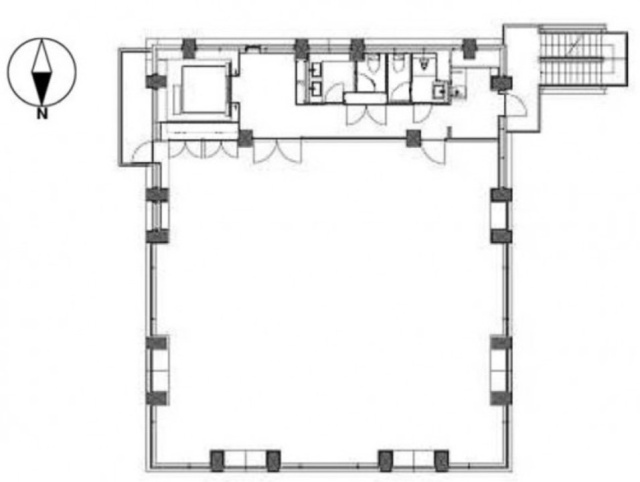 NEWS X 御徒町8F 間取り図